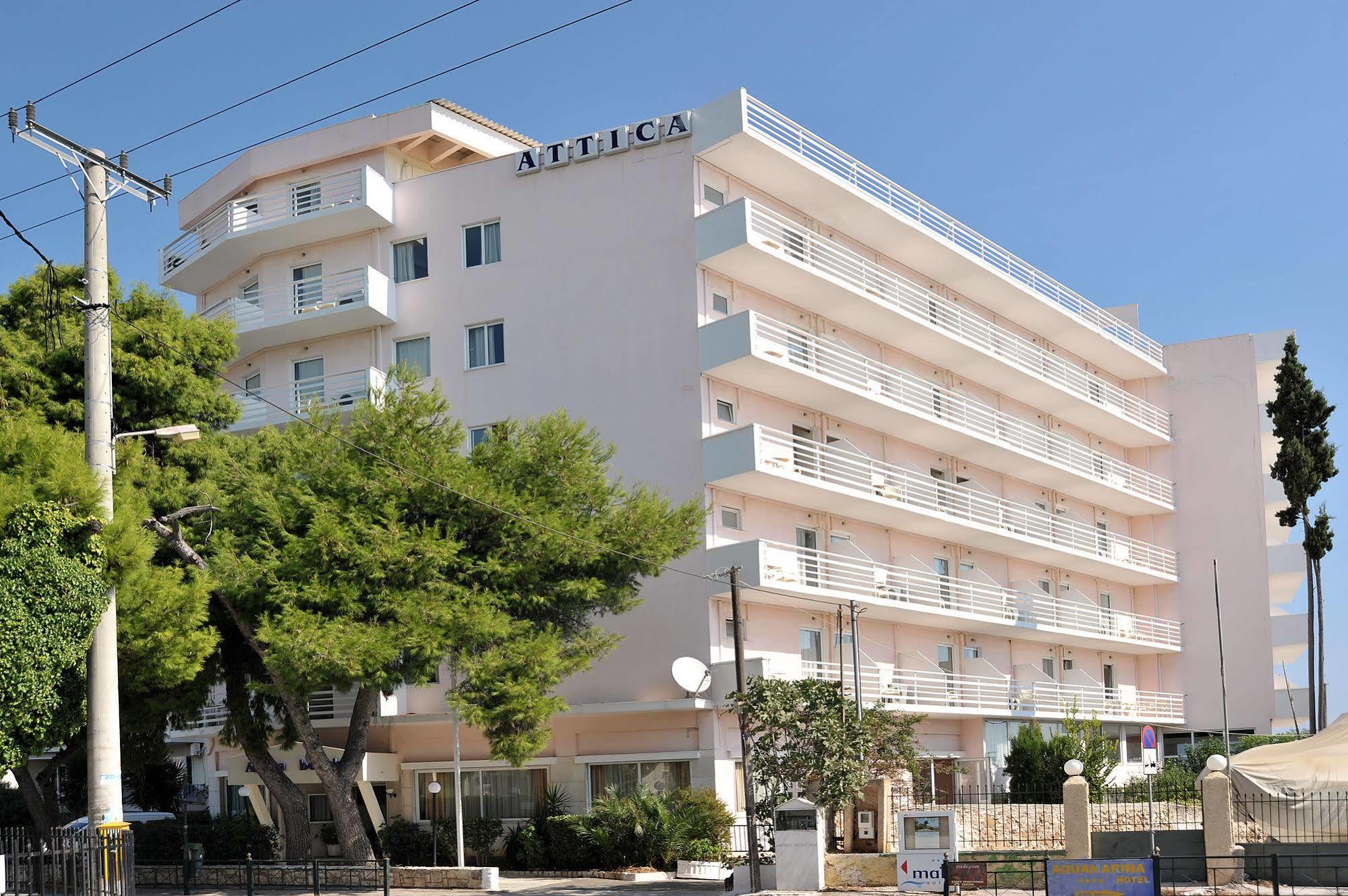 Attica Beach Hotel Mati Exterior photo